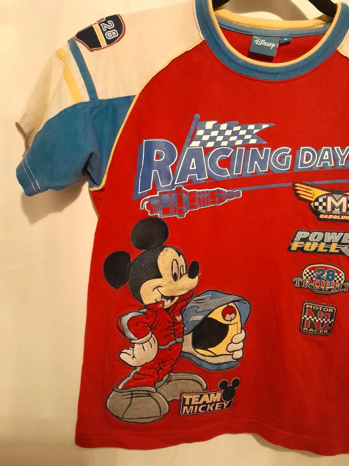 Camiseta Disney, Mickey, 8 anos Vermelho estampado – photo 2